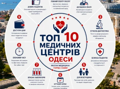 ТОП 10 медичних центрів Одеси: рейтинг, відгуки та як обрати